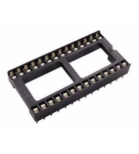 28 Pin Geniş Entegre Soketi