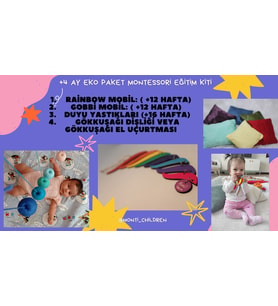 +4 Ay Eko Paket Montessori Eğitim Kiti