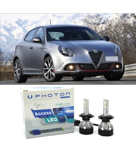 Alfa Romeo Giulietta Led Xenon Kısa Far Ampulü H7 Access Yeni Seri Beyaz