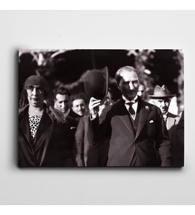 Atatürk Bursa Gezisi Kanvas Tablo