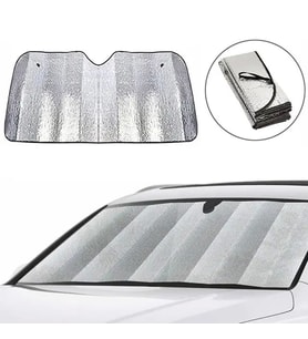 Isı ve Güneş Yansıma Önleyici Oto Ön Cam Güneşliği Opel Astra Fiat Egea Hyundai i20 Renault Megane