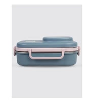 UZSPACE VGN-8021-8033 PASLANMAZ ÇELİK YEMEK KABI - LUNCH BOX 600 ML GREY