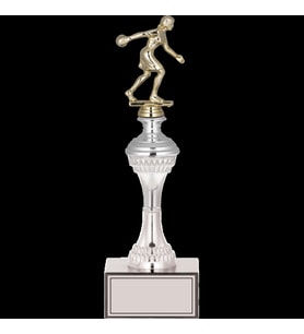 ODAK KUPA - Figürlü Kupalar - Bowling Kadın Figürlü Kupalar FG-030 C - 32 cm