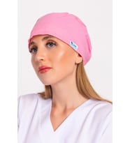 Şeker Pembe Renk Doktor Hemşire Hastane Medikal Cerrahi Bone (Şeker Pembesi)