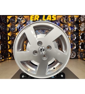 4 Adet BK-856 5,5*14 4*98 ET34 58,6 SILVER JANT (Takım)