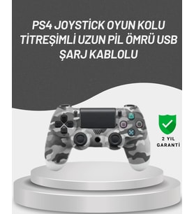 Mey İthalat® Led Işıklı Oyun Kolu – Durum Göstergeli Şık Tasarım