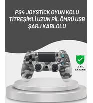 Mey İthalat® Led Işıklı Oyun Kolu – Durum Göstergeli Şık Tasarım