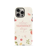 iPhone 15 Pro Max Vorian Çift Katmanlı MagSafe Kılıf Slow Summer Days