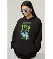 Billie Eilish Baskılı Unisex Oversize Şarkıcı Hoodie
