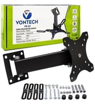 Vontech PR-02 20 Cm 360° Teleskopik Tavan Projeksiyon Askı Aparatı