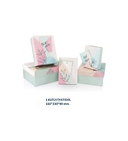 GIPTA MADERA DİKDÖRTGEN HEDİYE KUTUSU BX2800 C NO:3 160X230X90 - TEKLİ (Çok Renkli)