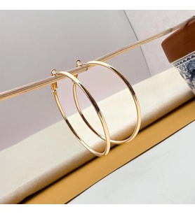Klasik Halka Küpe (Gold)