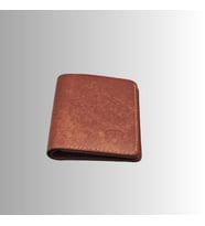 Pueblo Deri El Yapımı Premium Dikey Cüzdan (Kiremit)