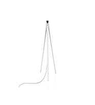 Beyaz Lambader Ayağı Ahşap Tripod Ayak Tesisatlı LY626
