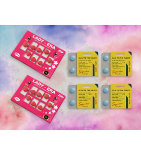 Bayanlara Özel Vitalite ve Enerji Takviye 130 Mg Lady-Era 16 Tablet & Vega 100 Mg Erkek Performans & Dayanıklılık Desteği 16 Tablet