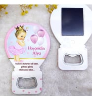 Hayaller Dükkanı 30 Adet Prenses Bebek Magnetler Balon Açacak HDBL27