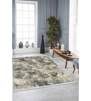 Toprak Vintage Dokuma Pamuk Taban Kaymaz Kilim KLM195