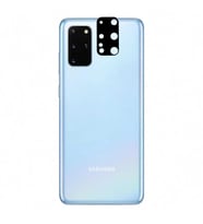 Samsung Galaxy S20 Plus Uyumlu Zore 3D Kamera Camı (Siyah)