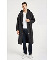 Hayal Sepeti Raıncoat Eva Unisex Yağmurluk - Siyah