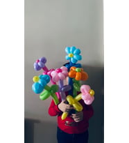 Balon Çiçek Buketi 10'lu
