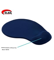 Elba K06152 Bileklikli Jel Mouse Pad Mavi