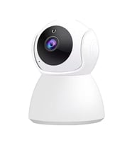 360° Full HD Akıllı Kamera Hareket Algılama Özellikli 1080 Lp Güvenlik Kamerası (Beyaz)