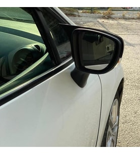 Sts Oto Aksesuar Renault Captur 2013-2017 Batman Yarasa Ayna Kapağı Piano Black Abs Plastik