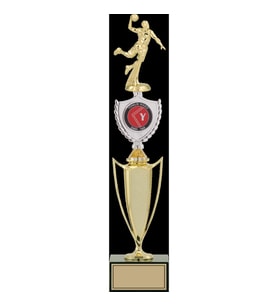 ODAK KUPA - Figürlü Kupalar - Hentbol Figürlü Kupalar FG-042 A - 48 cm