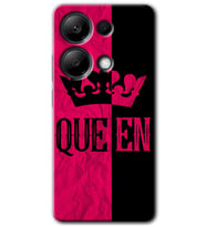 Redmi Note 13 Pro 4G Kılıf HD Desen Baskılı Kılıf - Queen