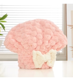 Mikrofiber Örgü Saç Kurutma Bone Hlu