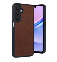 Samsung Galaxy A16 5G Kılıf Aras Deri Kapak - Taba