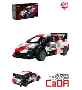 Cada Toyota Gr Yaris Rally One (317 Parça) Oyuncak Yapım Seti Blok Araba -FFCADA-C55039W