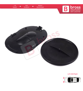 Renault Megane MK2 için Davlumbaz Kapak Tapası Sağ ve Sol 7701055352 7701055351