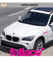 Fatlace Oto Sticker 15 CM