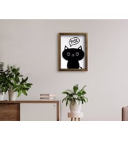 BK Home Doğal Masif Ahşap Çerçeveli Tablo 45x65cm-9