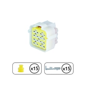 Erkek Soketi 15 Pin Kablosuz