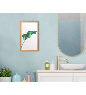 BK Home Banyo Dekoratif Retro Ahşap Tablo-16