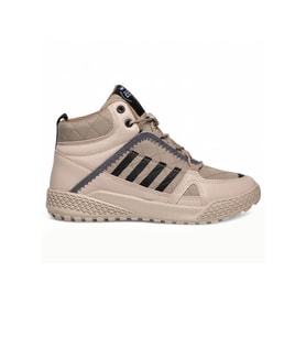 Celira Glc Bej Siyah Erkek Basket Sneaker Spor Ayakkabı (Bej - Siyah)