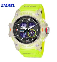 SMAEL DİJİTAL VE ANALOG ERKEK KOL SAATİ 02