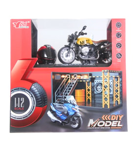 1/12 Motosiklet Latte PB 3R Sesli ve Işıklı