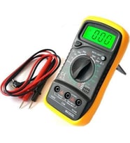WellHise  MAS830L Dijital Multimetre Ölçü Aleti Işıklı LCD Ekranlı