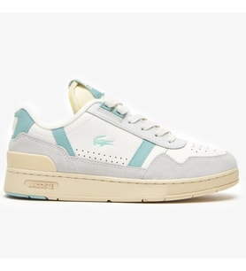 Lacoste T-Clip Womens Sneaker Kadın Günlük Spor Ayakkabı Krem