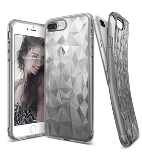 Ringke Air Prism 3D Elmas Yansıması iPhone 7/8 Plus ile Uyumlu KIlıf Smoke Black