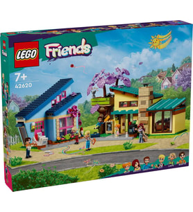 Lego Friends Olly ve Paisley'nin Aile Evleri 42620 (Çok Renkli)