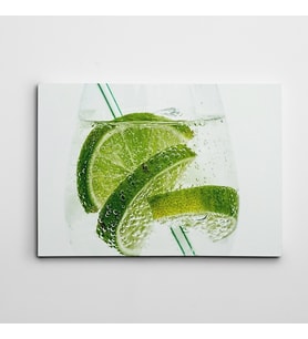 Limon Dilimleri Kanvas Tablo