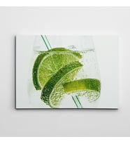 Limon Dilimleri Kanvas Tablo