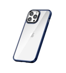 BİKAPAK ELIT CRYSTAL IPHONE 13 PRO MAVİ KAPAK