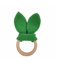 Amigurumi Organik Diş Kaşıyıcı Yeşil