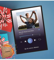 Kişiye Özel Baba Tasarımlı Spotify Fotoğraf Çerçevesi oh835