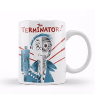 The Terminatör Exterminador Kupa Bardak Porselen